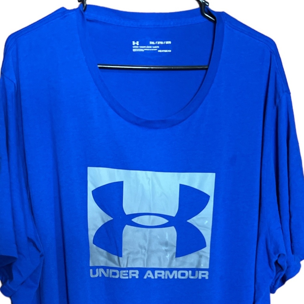 Under Armour Blue Brand Logo T-shirt